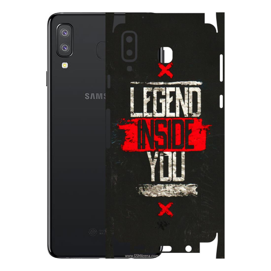 Samsung A/S Series Phone Skins (All Models) - Legend Inside You - 3D Embossed Finish (L-186) Samsung Galaxy A8 Star