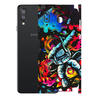 Samsung A/S Series Phone Skins (All Models) - Astronaut Dope - 3D Embossed Finish (L-191) Samsung Galaxy A8 Star