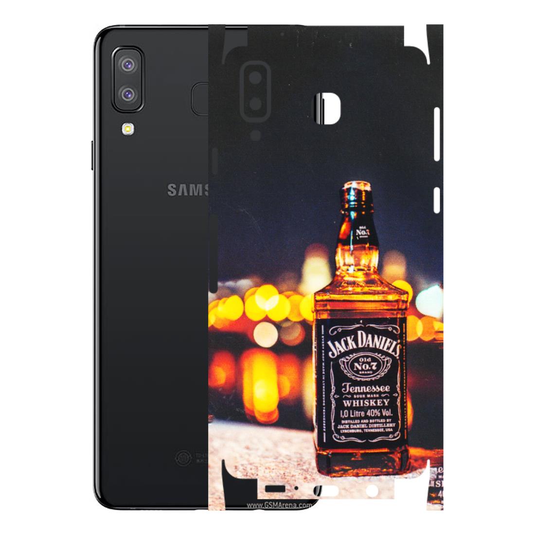 Samsung A/S Series Phone Skins (All Models) - JD Whiskey Bottle - 3D Embossed Finish (L-20) Samsung Galaxy A8 Star