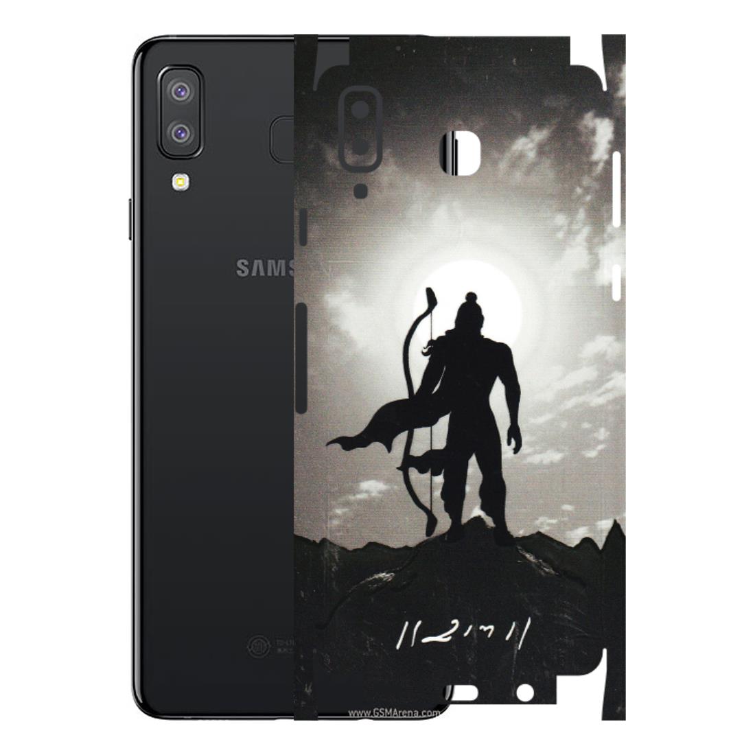 Samsung A/S Series Phone Skins (All Models) - Jai Siya Ram - 3D Embossed Finish (L-200) Samsung Galaxy A8 Star