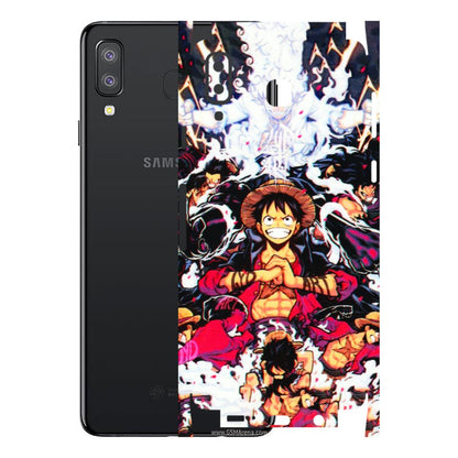 Samsung A/S Series Phone Skins (All Models) - Luffy Anime Character - 3D Embossed Finish (L-203) Samsung Galaxy A8 Star