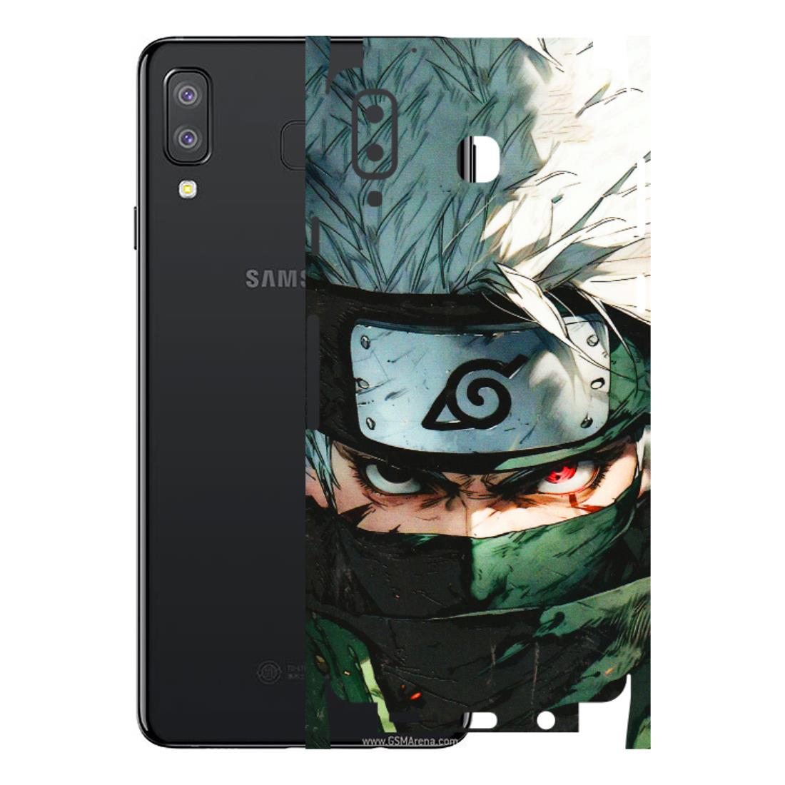 Samsung A/S Series Phone Skins (All Models) - Kakashi Red Eye Focus - 3D Embossed Finish (L-227) Samsung Galaxy A8 Star