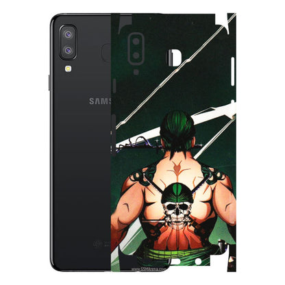 Samsung A/S Series Phone Skins (All Models) - Zoro Anime - 3D Embossed Finish (L-23) Samsung Galaxy A8 Star