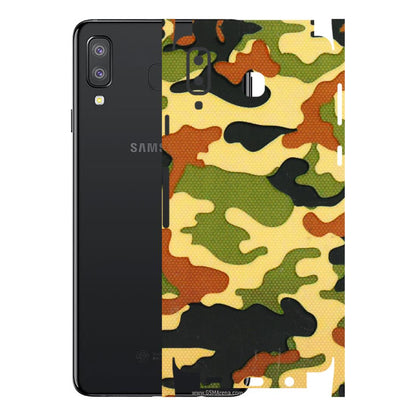Samsung A/S Series Phone Skins (All Models) - Indian Military - 3D Embossed Finish (L-234) Samsung Galaxy A8 Star