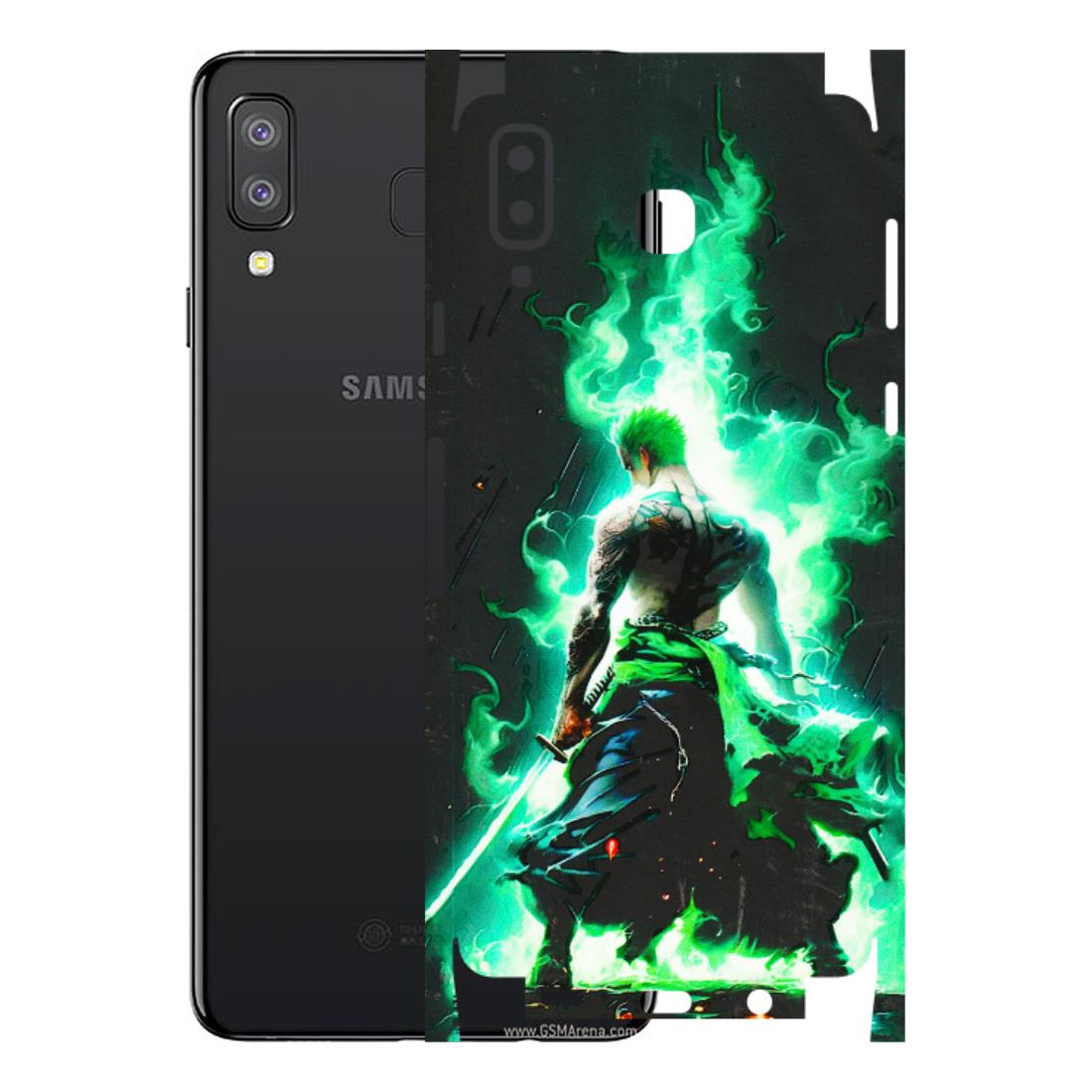 Samsung A/S Series Phone Skins (All Models) - Zoro Sword - 3D Embossed Finish (L-241) Samsung Galaxy A8 Star