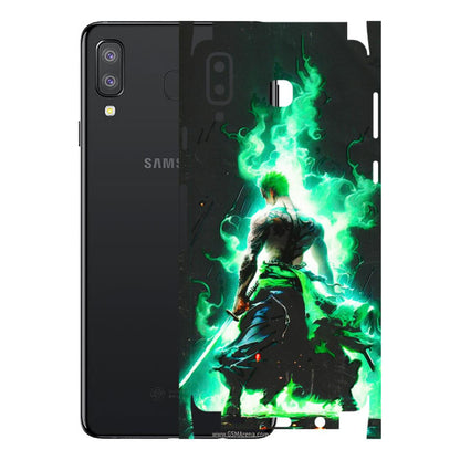 Samsung A/S Series Phone Skins (All Models) - Zoro Sword - 3D Embossed Finish (L-241) Samsung Galaxy A8 Star