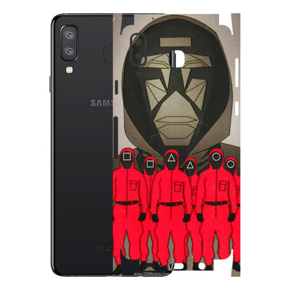 Samsung A/S Series Phone Skins (All Models) - Squid Game Hero - 3D Embossed Finish (L-245) Samsung Galaxy A8 Star