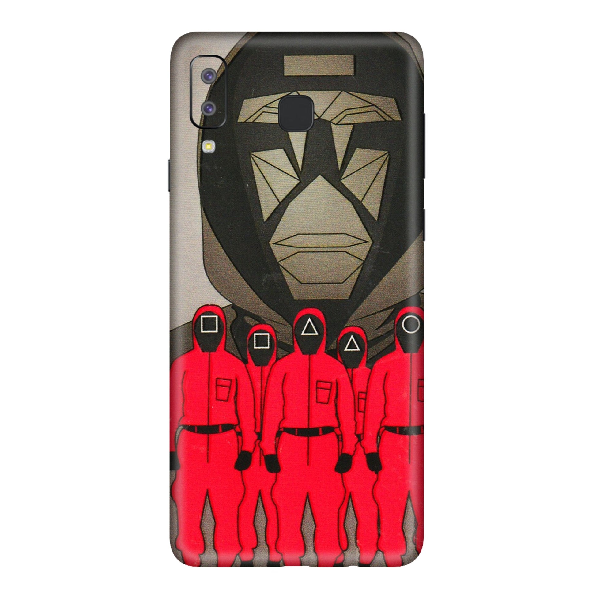 Samsung A/S Series Phone Skins (All Models) - Squid Game Hero - 3D Embossed Finish (L-245) Samsung Galaxy A8 Star