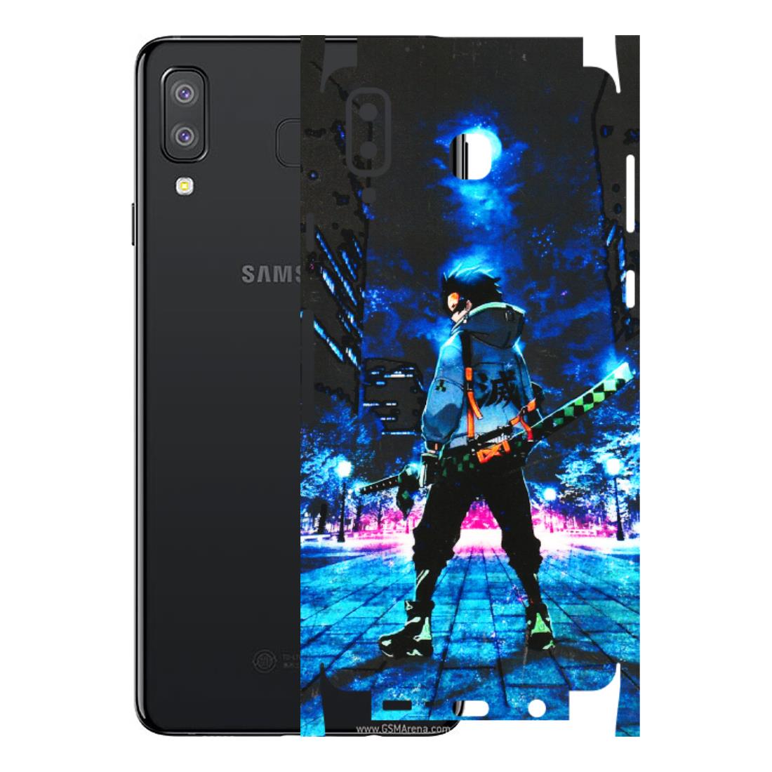 Samsung A/S Series Phone Skins (All Models) - Demon Slayer Sword - 3D Embossed Finish (L-247) Samsung Galaxy A8 Star