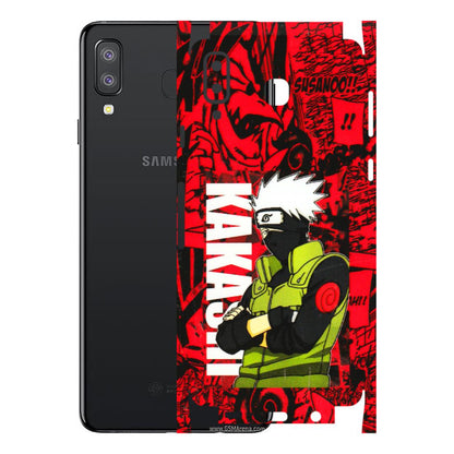 Samsung A/S Series Phone Skins (All Models) - Kakashi Red Anime - 3D Embossed Finish (L-251) Samsung Galaxy A8 Star