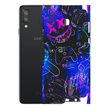 Samsung A/S Series Phone Skins (All Models) - Gamers Paradise - 3D Embossed Finish (L-258) Samsung Galaxy A8 Star