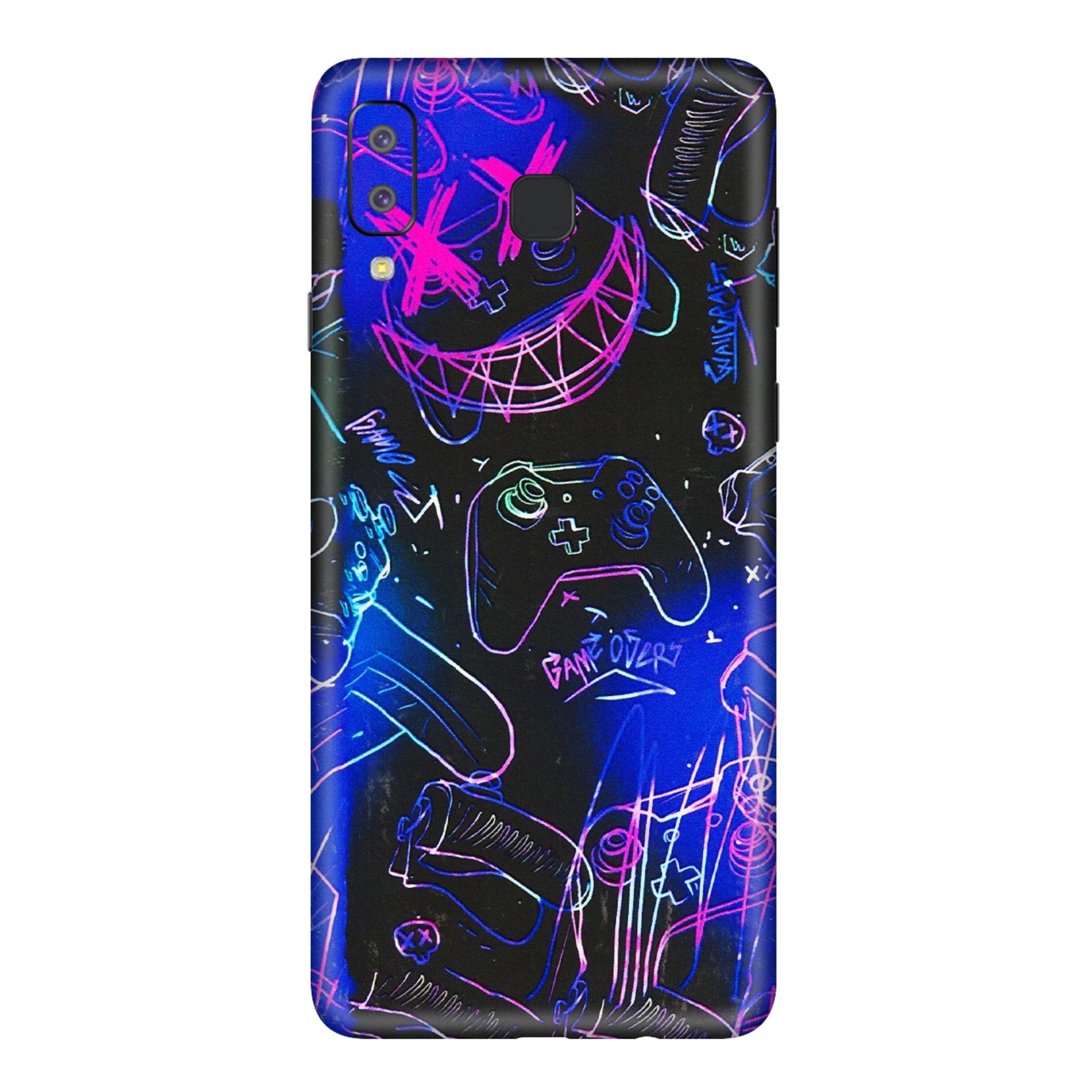 Samsung A/S Series Phone Skins (All Models) - Gamers Paradise - 3D Embossed Finish (L-258) Samsung Galaxy A8 Star