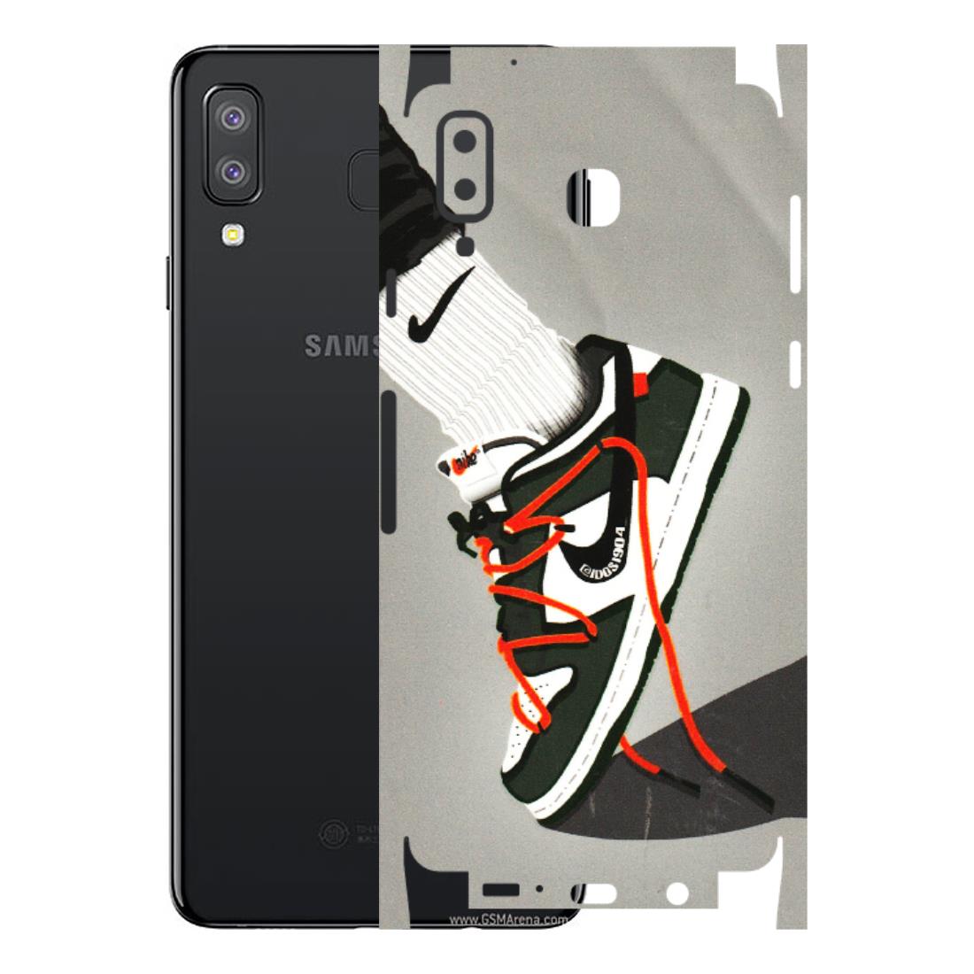 Samsung A/S Series Phone Skins (All Models) - New Grey Sneaker - 3D Embossed Finish (L-261) Samsung Galaxy A8 Star
