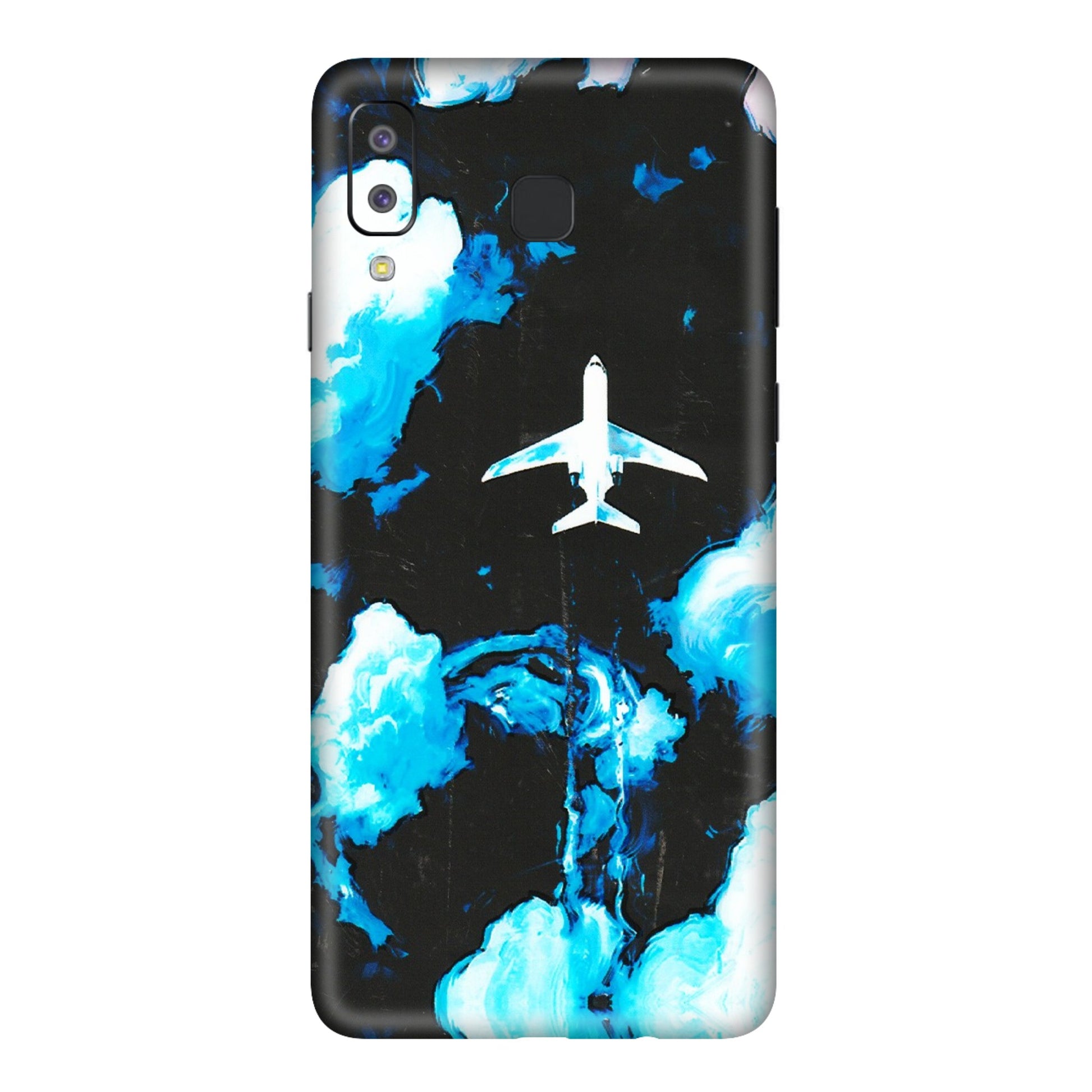Samsung A/S Series Phone Skins (All Models) - Travel In Airline - 3D Embossed Finish (L-264) Samsung Galaxy A8 Star