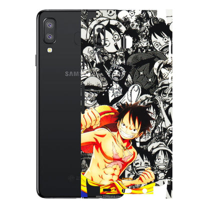 Samsung A/S Series Phone Skins (All Models) - Anime Comics Games Doodles - 3D Embossed Finish (L-27) Samsung Galaxy A8 Star