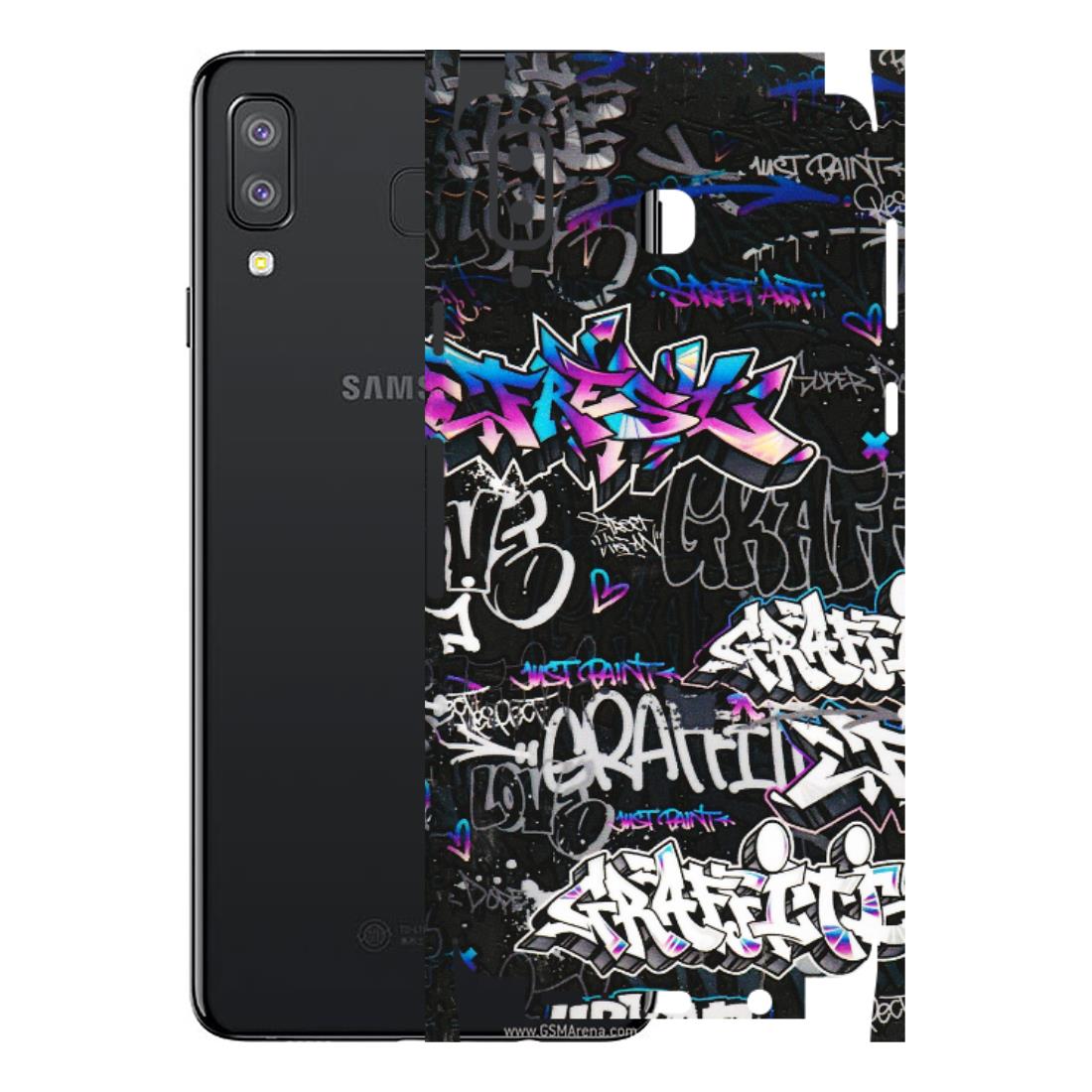 Samsung A/S Series Phone Skins (All Models) - Graffiti Killer - 3D Embossed Finish (L-274) Samsung Galaxy A8 Star