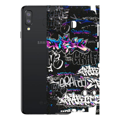 Samsung A/S Series Phone Skins (All Models) - Graffiti Killer - 3D Embossed Finish (L-274) Samsung Galaxy A8 Star