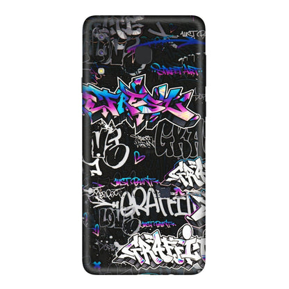 Samsung A/S Series Phone Skins (All Models) - Graffiti Killer - 3D Embossed Finish (L-274) Samsung Galaxy A8 Star