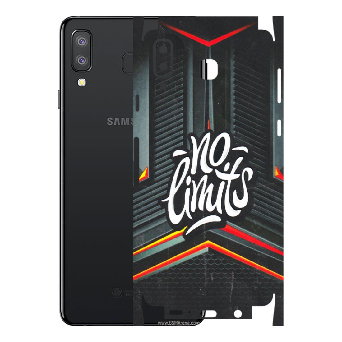 Samsung A/S Series Phone Skins (All Models) - No Limits - 3D Embossed Finish (L-286) Samsung Galaxy A8 Star
