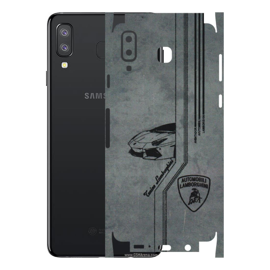 Samsung A/S Series Phone Skins (All Models) - New Lamborgini Aventador - 3D Embossed Finish (L-321) Samsung Galaxy A8 Star