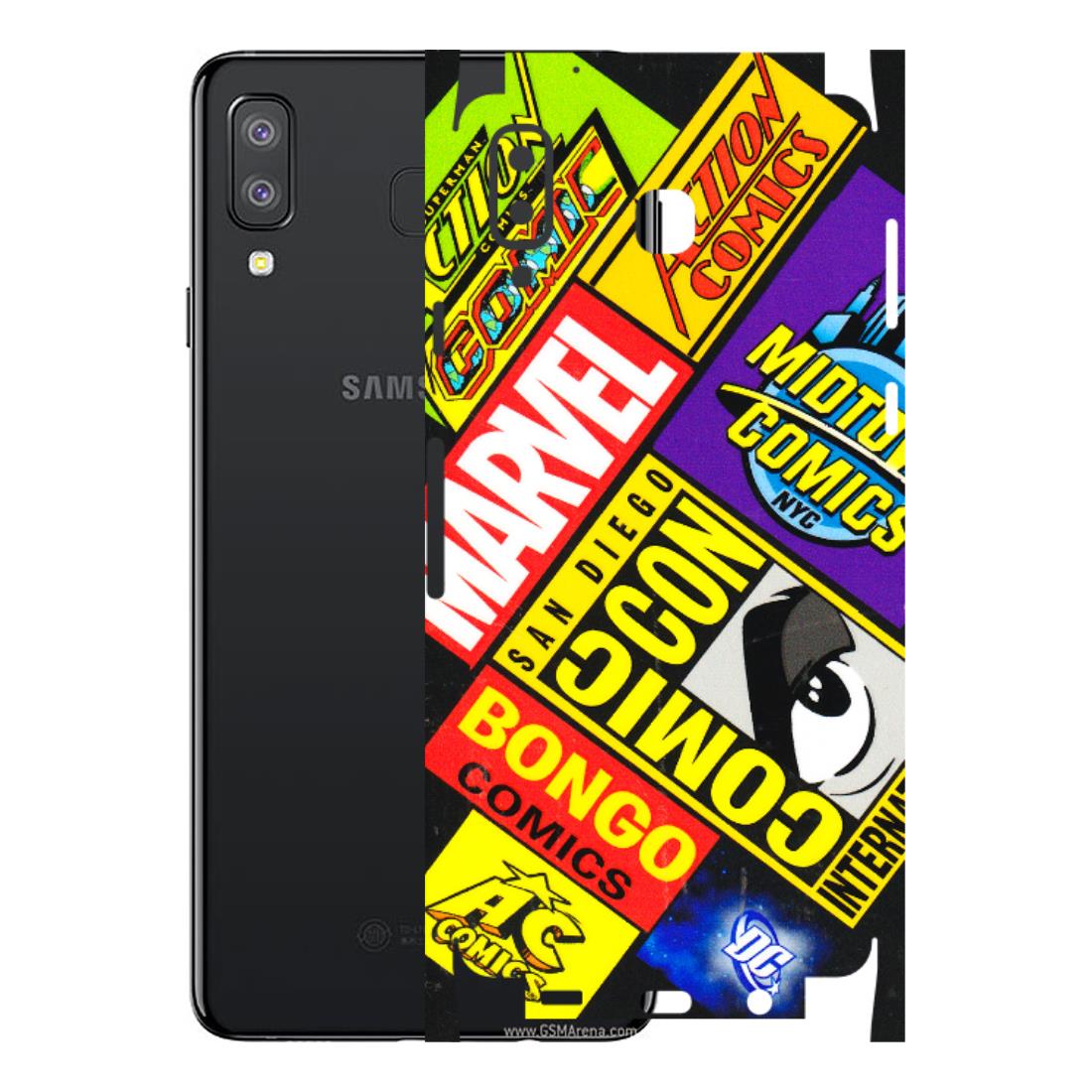 Samsung A/S Series Phone Skins (All Models) - Bongo Comic Con - 3D Embossed Finish (L-325) Samsung Galaxy A8 Star