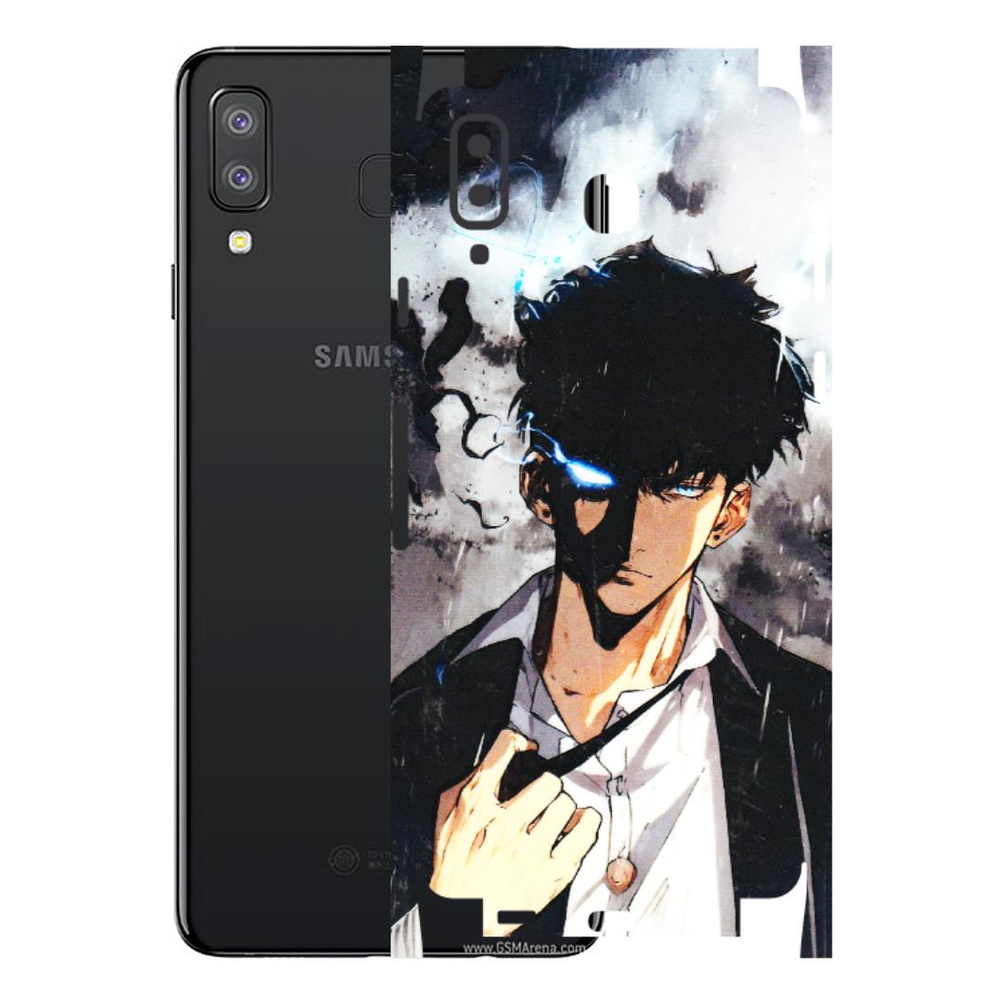 Samsung A/S Series Phone Skins (All Models) - Sung Jinwoo Manhwa Anime - 3D Embossed Finish (L-328) Samsung Galaxy A8 Star