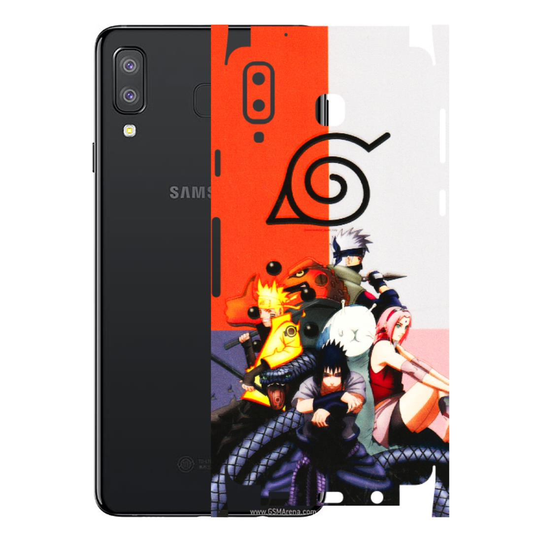 Samsung A/S Series Phone Skins (All Models) - Naruto Final Fight - 3D Embossed Finish (L-33) Samsung Galaxy A8 Star
