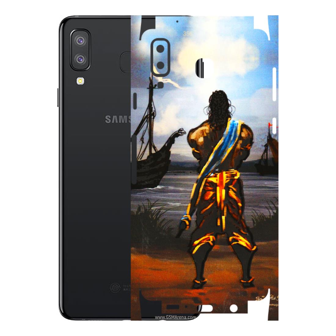 Samsung A/S Series Phone Skins (All Models) - Heavenly God Figure - 3D Embossed Finish (L-34) Samsung Galaxy A8 Star