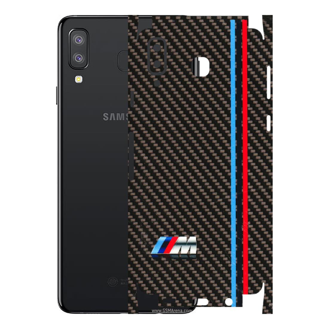 Samsung A/S Series Phone Skins (All Models) - BM Carbon Fiber Feels - 3D Embossed Finish (L-38) Samsung Galaxy A8 Star