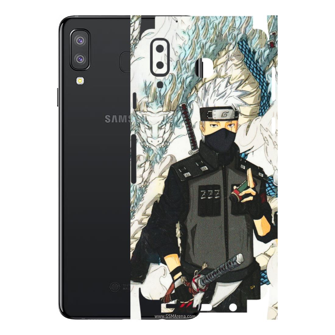 Samsung A/S Series Phone Skins (All Models) - Kakashi Hatake Naruto Anime - 3D Embossed Finish (L-46) Samsung Galaxy A8 Star