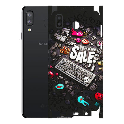 Samsung A/S Series Phone Skins (All Models) - Gadgets Sale - 3D Embossed Finish (L-50) Samsung Galaxy A8 Star