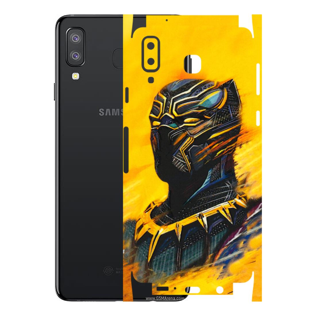 Samsung A/S Series Phone Skins (All Models) - Yellow Panther - 3D Embossed Finish (L-54) Samsung Galaxy A8 Star