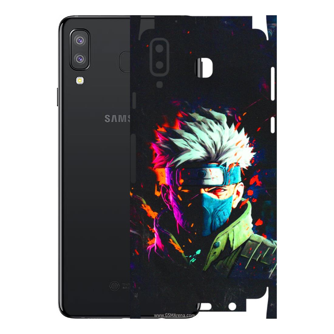 Samsung A/S Series Phone Skins (All Models) - Anime Cool Character - 3D Embossed Finish (L-59) Samsung Galaxy A8 Star