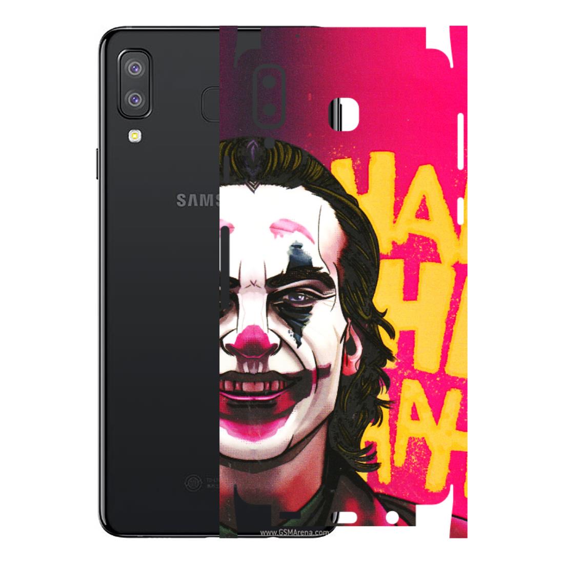 Samsung A/S Series Phone Skins (All Models) - Joker Evil Laugh - 3D Embossed Finish (L-97) Samsung Galaxy A8 Star