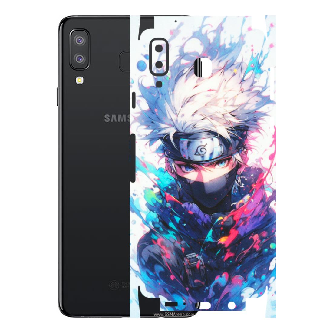 Samsung A/S Series Phone Skins (All Models) - Naruto Face Mask - Matte Finish (M-03) Samsung Galaxy A8 Star