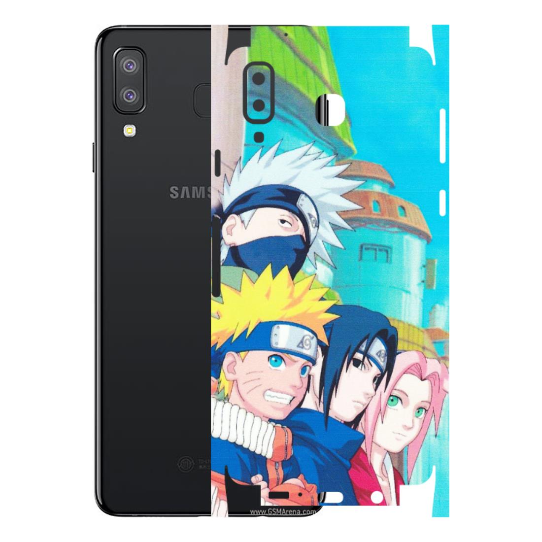 Samsung A/S Series Phone Skins (All Models) - Team Minato And Kakashi - Matte Finish (M-101) Samsung Galaxy A8 Star