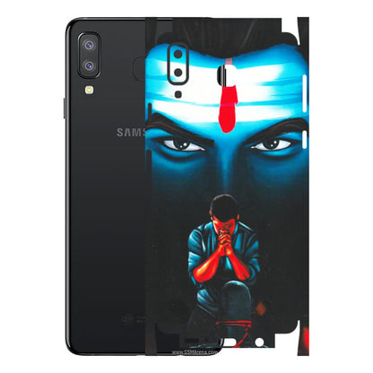 Samsung A/S Series Phone Skins (All Models) - Mahakal Bhakt - Matte Finish (M-112) Samsung Galaxy A8 Star