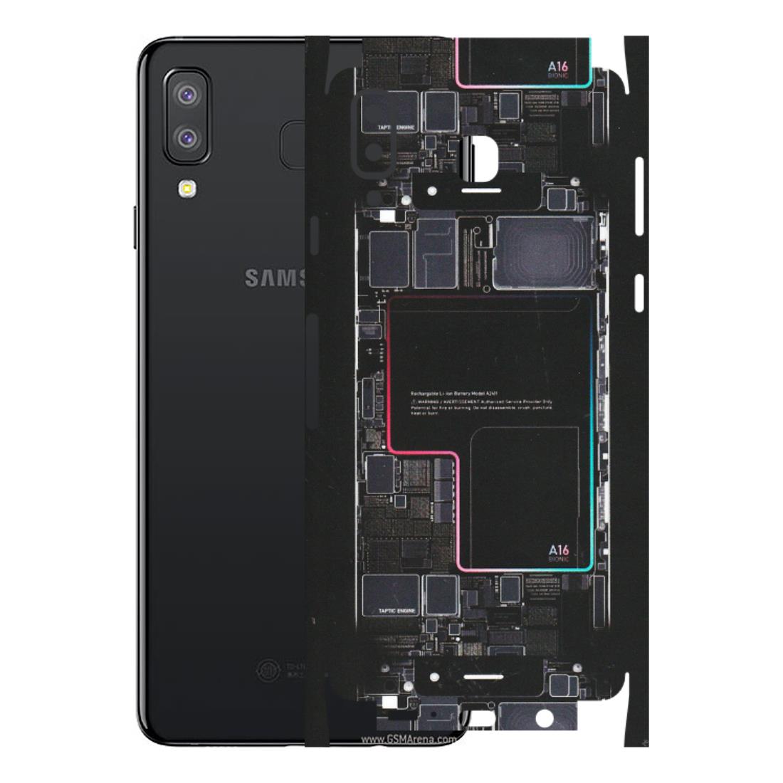 Samsung A/S Series Phone Skins (All Models) - Motherboard Circuit Layout - Matte Finish (M-117) Samsung Galaxy A8 Star