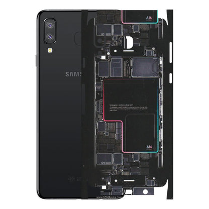 Samsung A/S Series Phone Skins (All Models) - Motherboard Circuit Layout - Matte Finish (M-117) Samsung Galaxy A8 Star