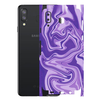 Samsung A/S Series Phone Skins (All Models) - Hazy Purple Nights - Matte Finish (M-14) Samsung Galaxy A8 Star