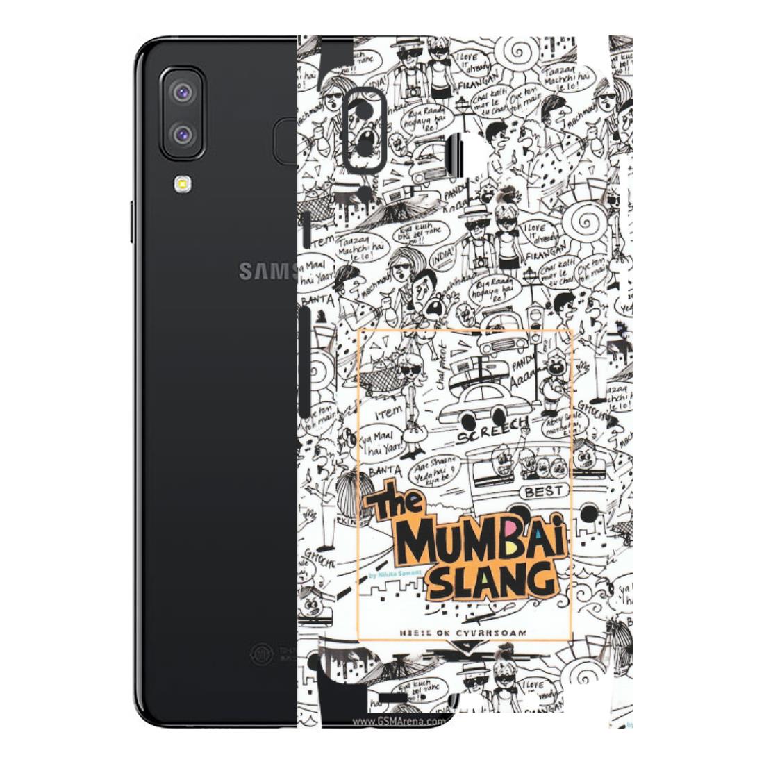 Samsung A/S Series Phone Skins (All Models) - The Mumbai Slang - Matte Finish (M-142) Samsung Galaxy A8 Star