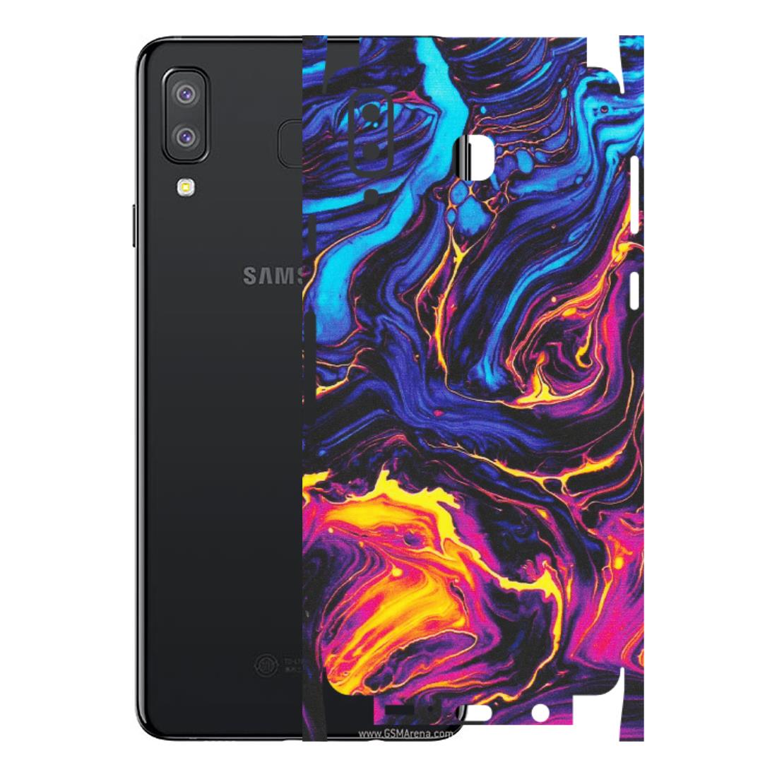 Samsung A/S Series Phone Skins (All Models) - Abstract Paint Classy - Matte Finish (M-15) Samsung Galaxy A8 Star