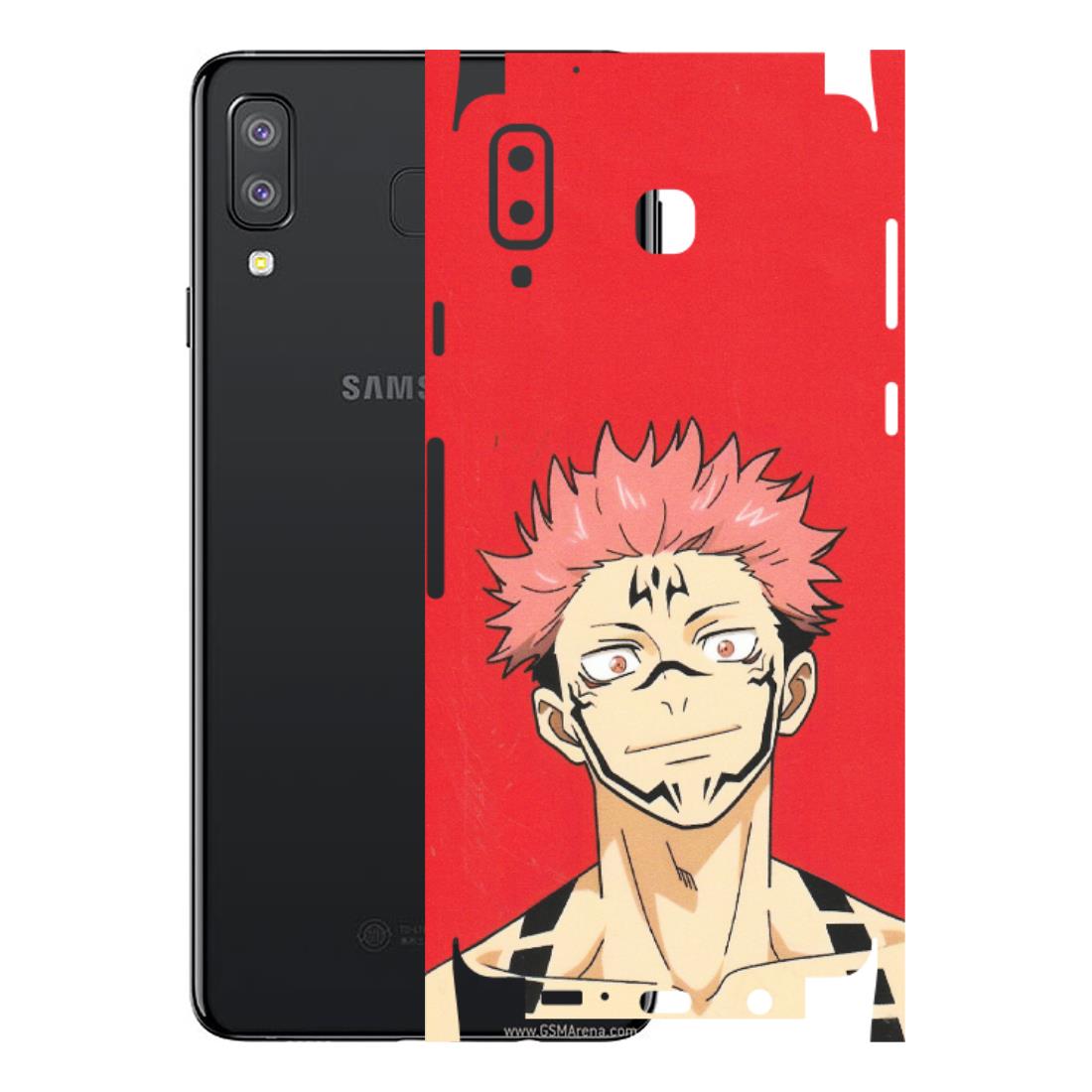 Samsung A/S Series Phone Skins (All Models) - Ryomen Sukuna Fun Anime - Matte Finish (M-153) Samsung Galaxy A8 Star