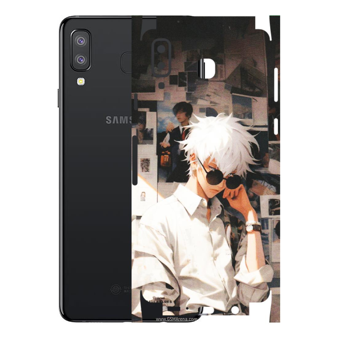 Samsung A/S Series Phone Skins (All Models) - Gojo Satoru Jujustu Kaisen Anime - Matte Finish (M-156) Samsung Galaxy A8 Star