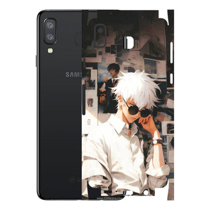 Samsung A/S Series Phone Skins (All Models) - Gojo Satoru Jujustu Kaisen Anime - Matte Finish (M-156) Samsung Galaxy A8 Star