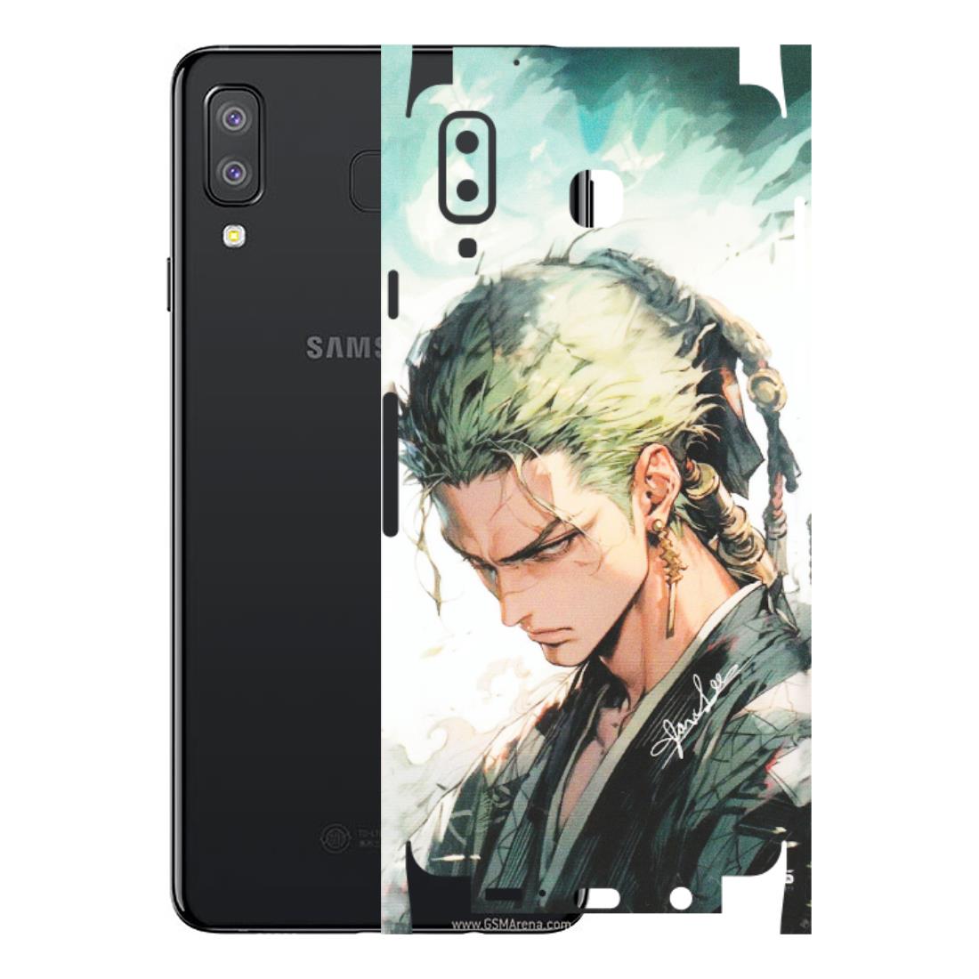 Samsung A/S Series Phone Skins (All Models) - Pirate Hunter One Piece Anime - Matte Finish (M-157) Samsung Galaxy A8 Star