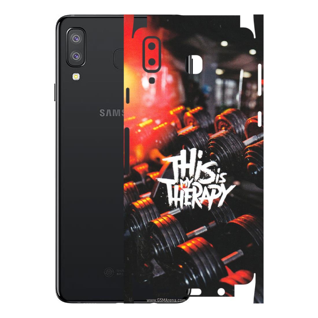 Samsung A/S Series Phone Skins (All Models) - GYM Lover Therapy - Matte Finish (M-160) Samsung Galaxy A8 Star