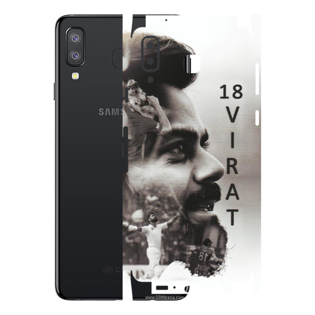 Samsung A/S Series Phone Skins (All Models) - Virat Kohli Cricketer - Matte Finish (M-163) Samsung Galaxy A8 Star