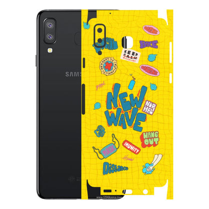 Samsung A/S Series Phone Skins (All Models) - New Wave Life - Matte Finish (M-17) Samsung Galaxy A8 Star