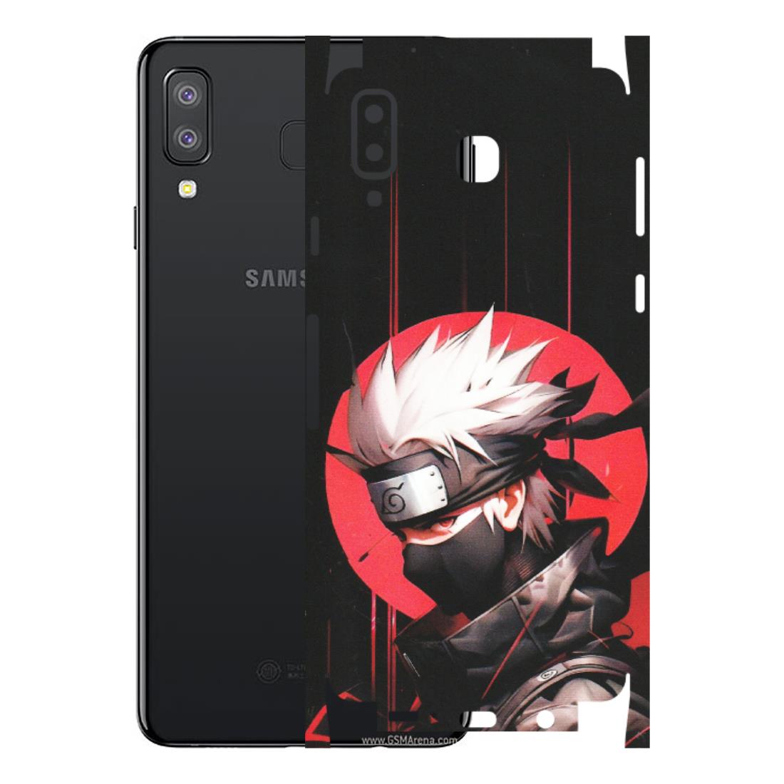 Samsung A/S Series Phone Skins (All Models) - Naruto Anime Blood - Matte Finish (M-170) Samsung Galaxy A8 Star